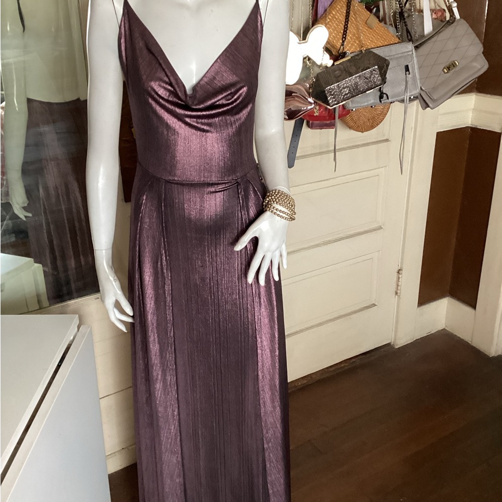 Lucy in the Sky purple long dress - Picture 3 of 10